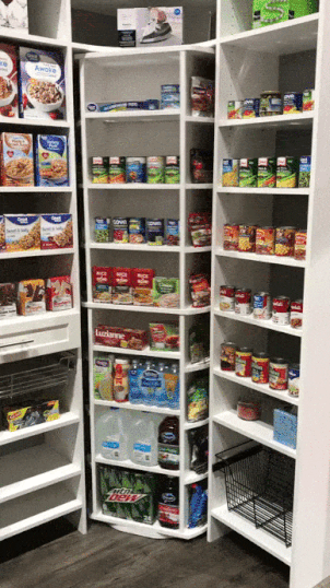 Lazy Lee - Kitchen Corner Cabinet Solutions, Pull-out Pantry Drawers